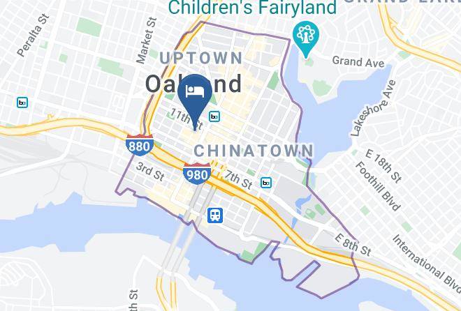 Alameda - The Washington Inn Hotel Maps