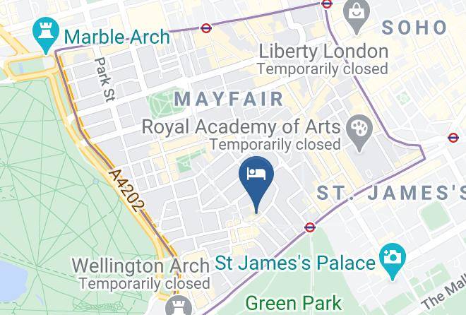London - The Washington Mayfair Hotel Maps