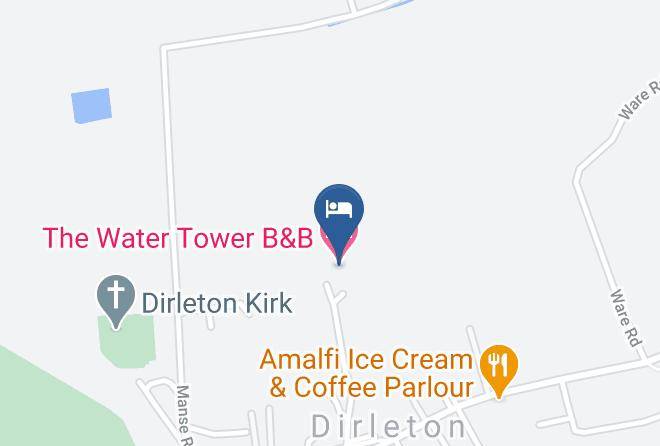 East Lothian - The Water Tower B&b Maps