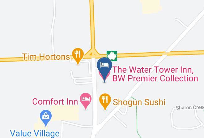 The Water Tower Inn Bw Premier Collection Map