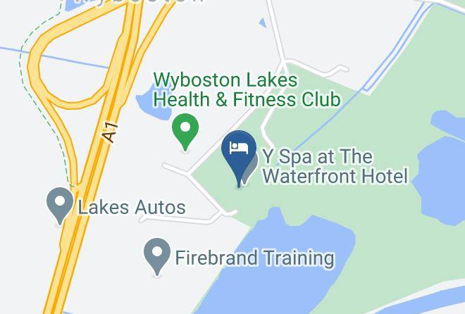 The Waterfront Hotel Spa & Golf Map