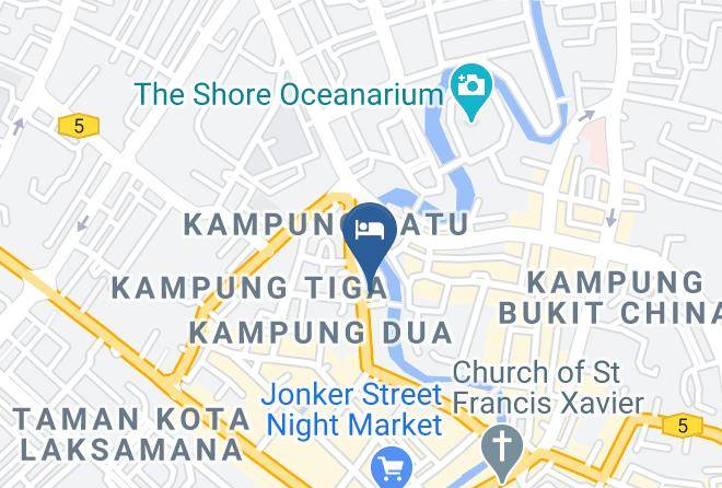 Melaka Tengah - The Waterfront Malacca Maps