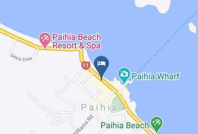 Far North - The Waterfront Suites Paihia Maps