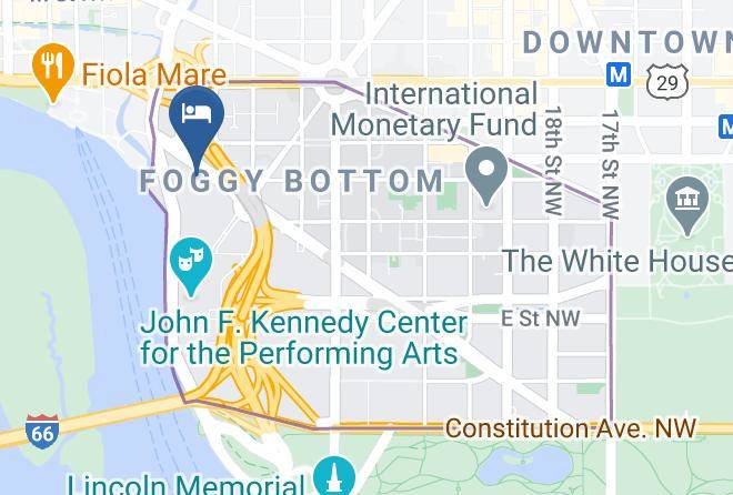 City Of Washington - The Watergate Hotel Maps
