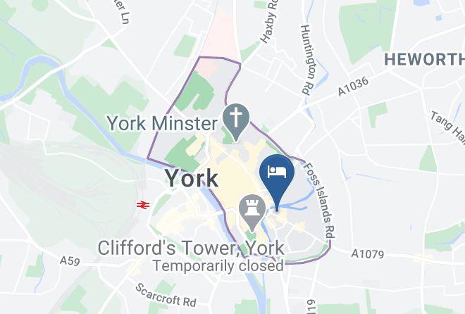 York - The Watergate Inn Maps