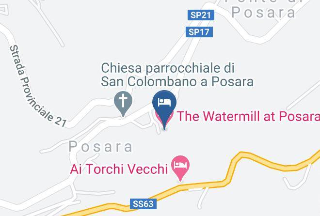 Massa Carrara - The Watermill At Posara Maps
