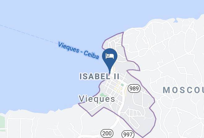 Vieques - The Wave Hotel Maps