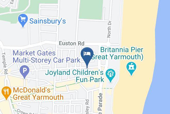 Norfolk - The Waverley Hotel Great Yarmouth Maps