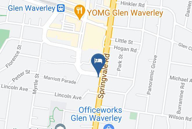 Monash - The Waverley International Hotel Maps