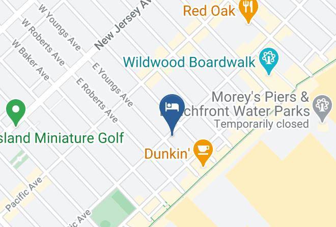 Cape May - The Waves Hotel Ascend Hotel Collection Maps