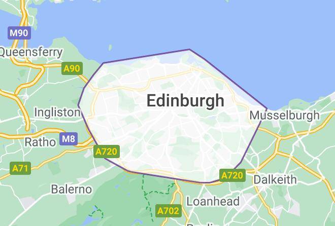 Edinburgh City - The Wee Haven Edinburgh Maps