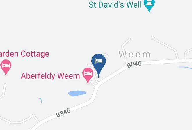 The Weem Inn Map
