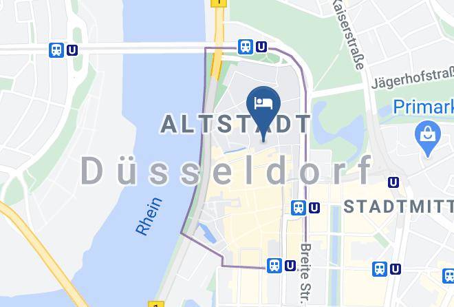 Dusseldorf - The Wellem In The Unbound Collection By Hyatt Maps