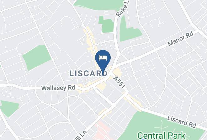 Wirral - The Wellington Hotel Maps
