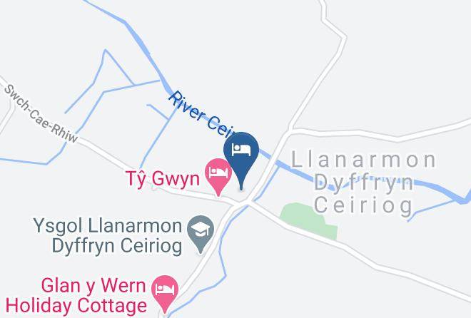The West Arms Map - Wales - Wrexham