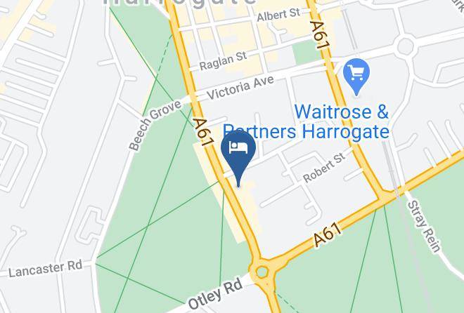 The West Park Hotel Map