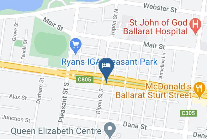 The Western Hotel Map