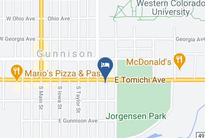 The Western Motel Map