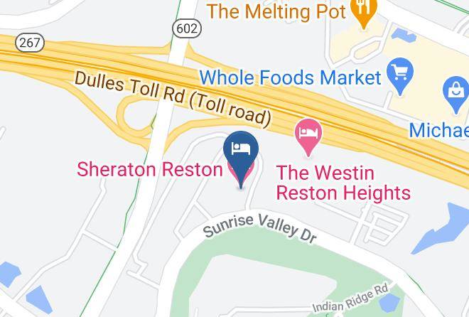 Fairfax - Sheraton Reston Hotel Maps
