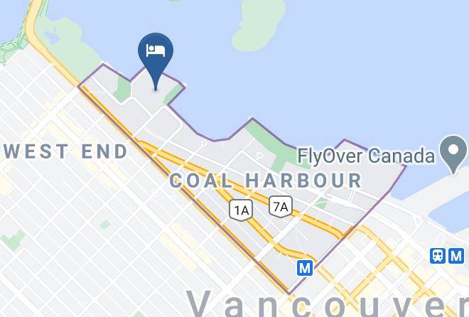 The Westin Bayshore Vancouver Map