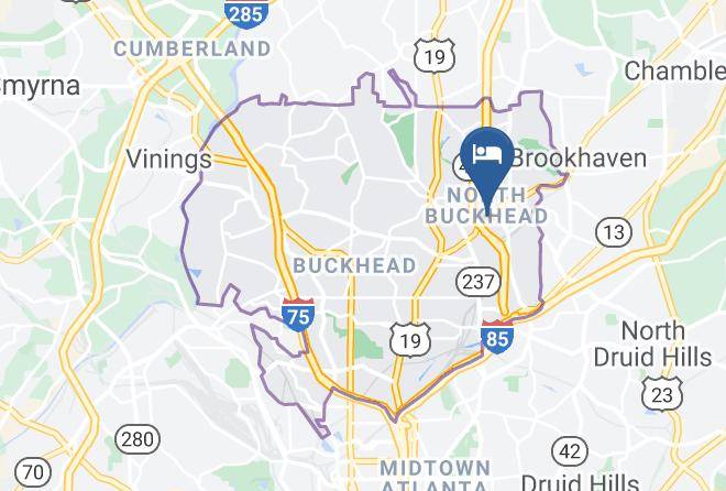 Fulton - The Westin Buckhead Atlanta Maps