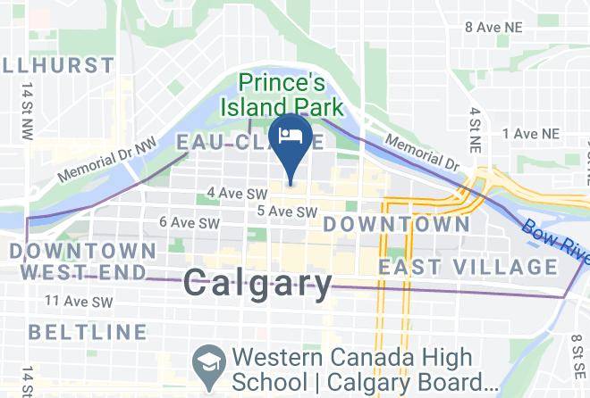Division 6 - The Westin Calgary Maps