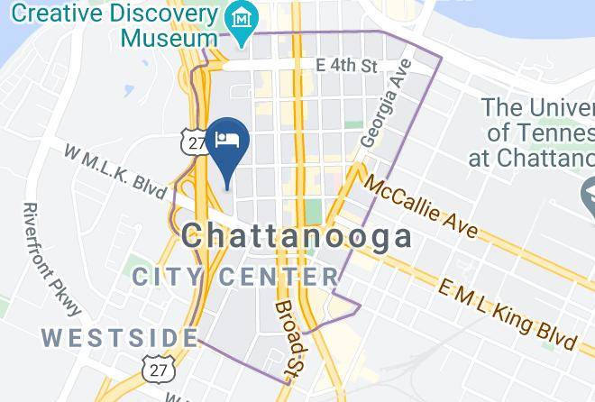 Hamilton - The Westin Chattanooga Maps