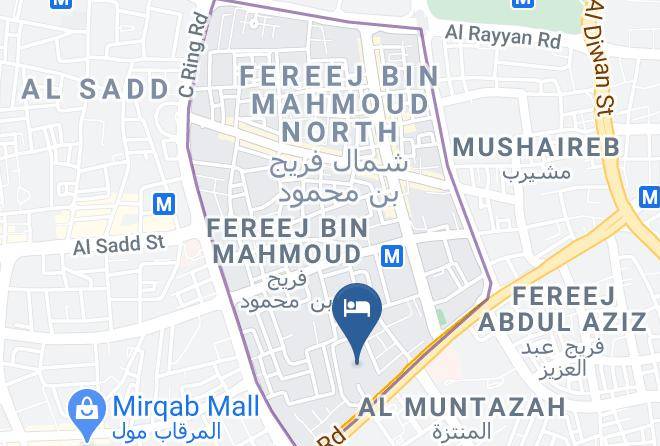 The Westin Doha Hotel & Spa Map