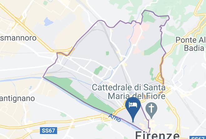 The Westin Excelsior Firenze Map