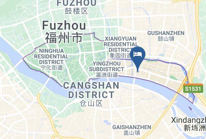 Fuzhou - The Westin Fuzhou Minjiang Maps