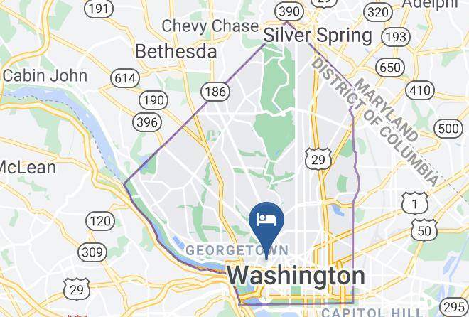 City Of Washington - The Westin Georgetown Washington Dc Maps