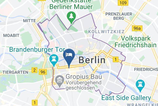 The Westin Grand Berlin Map