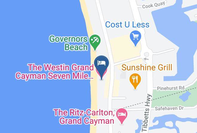 West Bay - The Westin Grand Cayman Seven Mile Beach Resort & Spa Maps