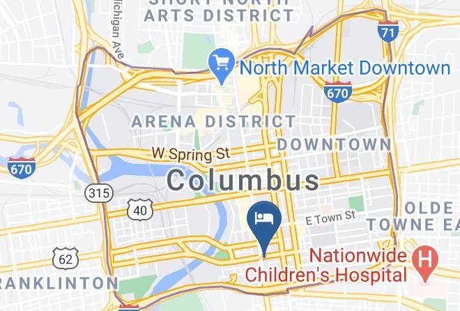 Franklin - The Westin Great Southern Columbus Maps