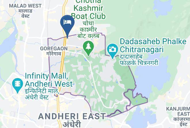 Mumbai - The Westin Mumbai Garden City Maps