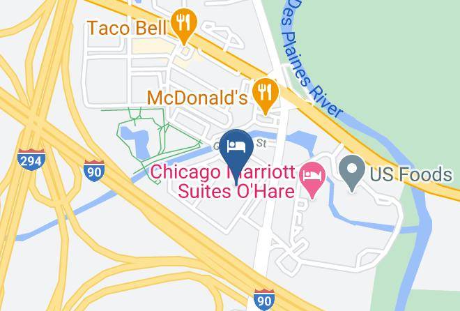 Cook - The Westin O'hare Maps