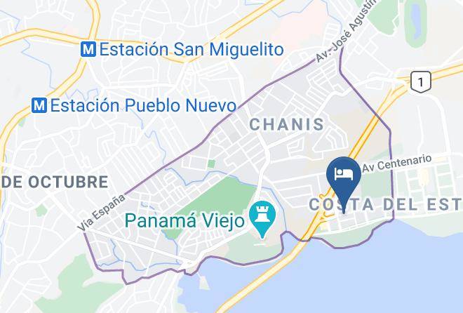 Parque Lefevre - The Westin Panama Maps