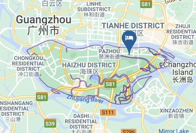 Guangzhou - The Westin Pazhou Hotel Maps