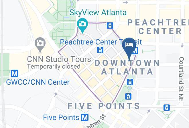 Fulton - Residence Inn By Marriott Atlanta Downtown Maps