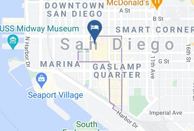 San Diego - The Westin San Diego Gaslamp Quarter Maps