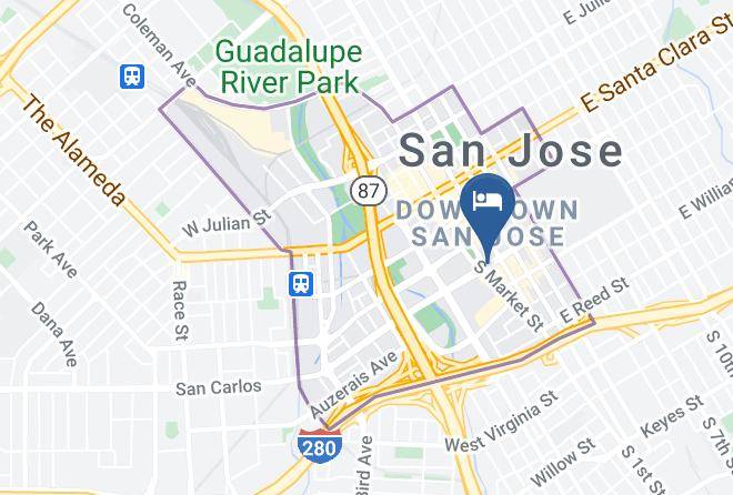 Santa Clara - The Westin San Jose Maps