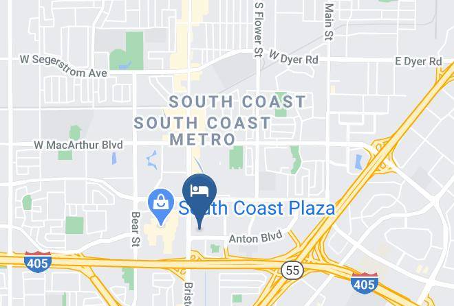 Orange - The Westin South Coast Plaza Costa Mesa Maps
