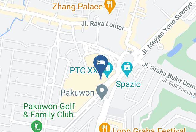 Kota Surabaya - The Westin Surabaya Maps