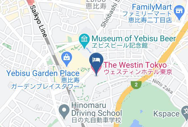 The Westin Tokyo Map