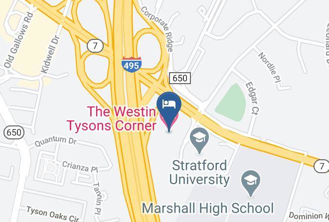 Fairfax - The Westin Tysons Corner Maps