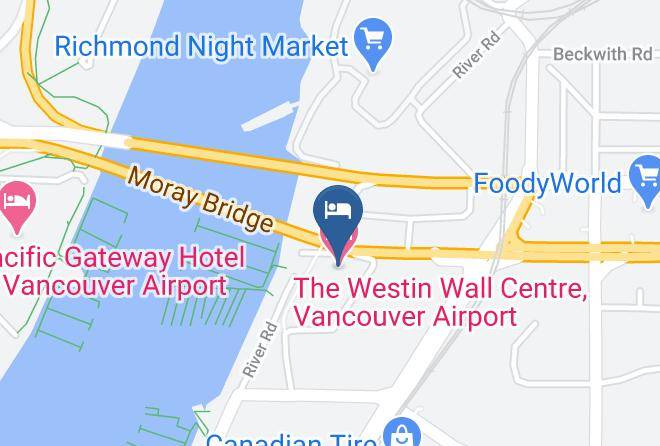 The Westin Wall Centre Vancouver Airport Map
