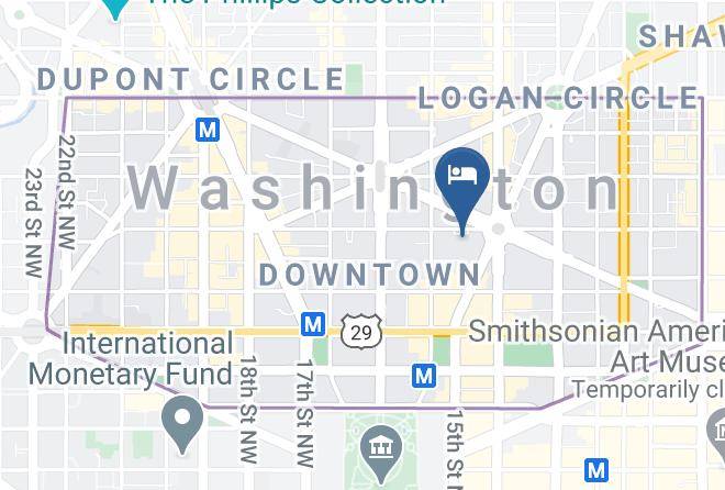 City Of Washington - The Westin Washington DC City Center Maps