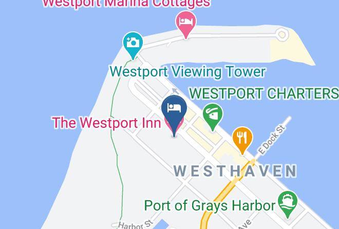 Grays Harbor - The Westport Inn Maps