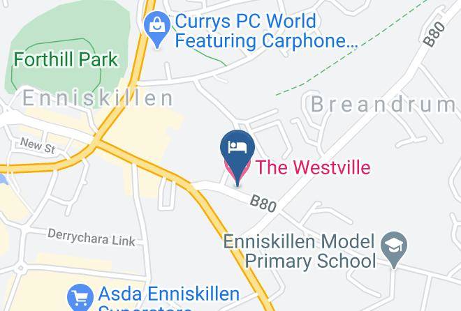 Fermanagh Omagh - The Westville Hotel Maps