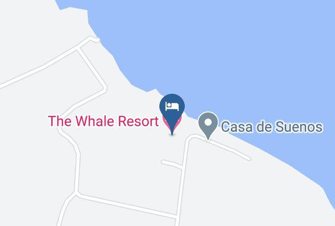 Golfito - The Whale Resort Maps